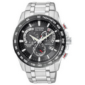 Citizen Men's Eco Drive Atomic Chronograph Bracelet Watch from Pedre